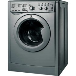 Indesit IWDC6125S 1200 Spin 6+5Kg Washer Dryer in Silver